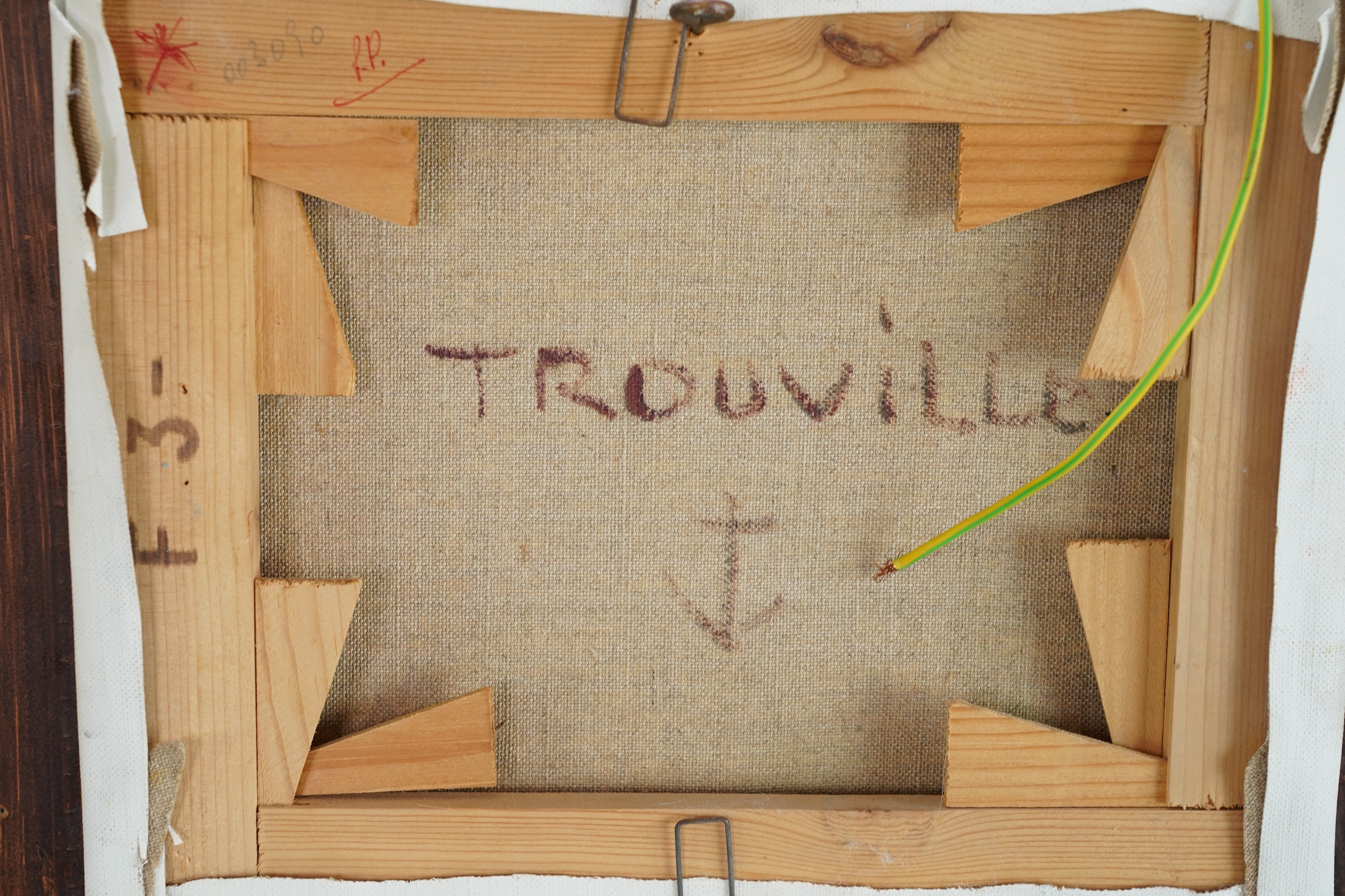 Jacques Boyssou, French 1926-1997, 'Trouville'